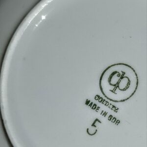 Блюдца фарфоровые Colditz (Кольдиц) 2